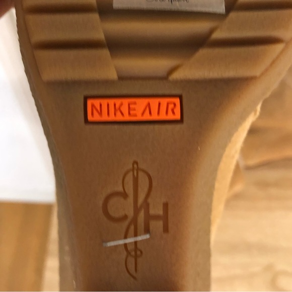 NWT Cole Haan NIKE Air Michelle Shearling Boots Waterproof suede Lamb sheep fur - Picture 12 of 14